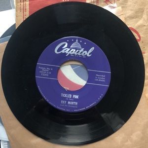 Ray Martin Tickled Pink Vinyl 45 Record '58